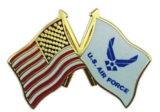   Pin Air Force Flag American Flag Pin US Air Force USA Flags Pin 14320