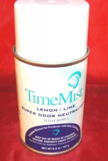 Timemist Super Odor Neutralizer Air Freshener Lemonlime
