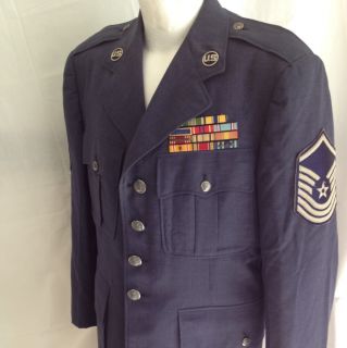 Decorated US Air Force Dress Uniform Jacket WWII Service