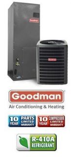 Ton 13 SEER Goodman Central Air Conditioning System GSX130241 