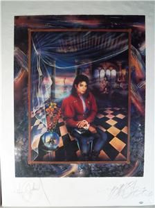 Michael Jackson Brett Livingston Strong Signed Autograph The Book w 