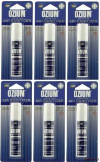 Ozium Air Sanitizer Freshener Original Glycol Ized 6 New Cans Home RV 