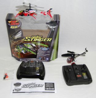 AIR HOGS HAVOC HELICOPTER Turbo Blaster & Stinger w/ Controls   PARTS 