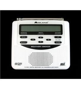   Alert Radio Alarm Clock NOAA Same Trilingual US Canada Instant