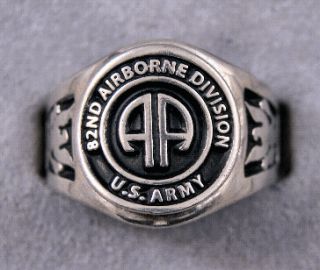 Airborne Unit Rings Choice of 18th 82nd 101st 173rd All Sizes 6 to 15 