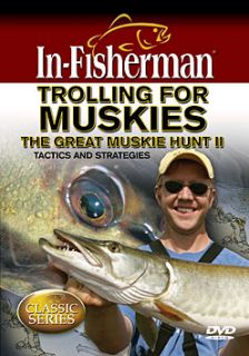 The Great Muskie Hunt II Trolling Muskies Fishing DVD