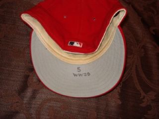 Albert Pujols Cardinals Game Used Cap Hat Certificate of Authenticity 