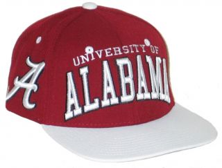 Alabama Crimson Tide Bama Maroon Super Star Snapback Adjustable Hat 