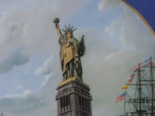 The Dedication Statue of Liberty Plate Alan DEstrehan