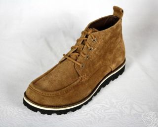 Cole Haan Air Hunter Chukka Burnt Sugar Suede Mens Boots Shoes New 