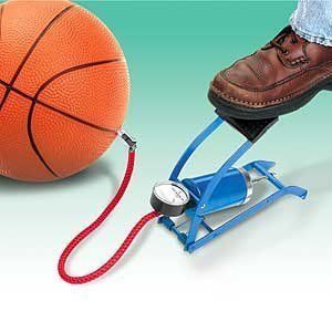  Operated Tire Pump Inflator Basketball Air Mattress Ball Easy