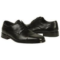 Florsheim Welles Men Shoe Black Leather 18358 Oxford Retail Price $125 