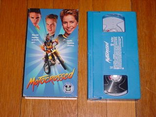 Motocrossed VHS Ultra RARE Alana Austin Disney Channel Original Movie 