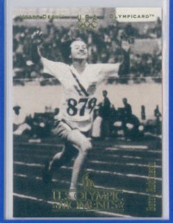 1996 Upper Deck Olympic Champions Betty Robinson USA Track Field 33 