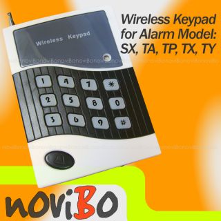 Wireless Keypad for GSM Autodialer Home Security Alarm System