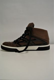 Alejandro Ingelmo Tron Sneakers NIB sz 12 Leather Brown Padded