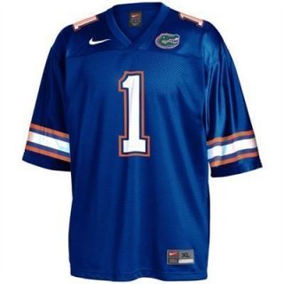Nike Florida Gators 1 College Replica Football Jersey Royal Blue