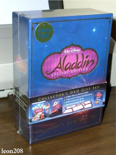   oop buena vista factory sealed edition of disney s aladdin collector s