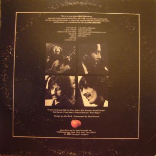 The Beatles Let It Be LP Original Apple AR 34001 