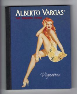 Alberto Vargas The Esquire Years Vigenette Book cute little pin ups 64 