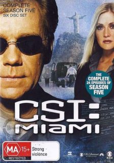 CSI Miami Series Season 1 2 3 4 5 6 7 New SEALED R4 DVD