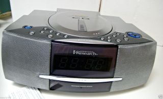 Emerson Research Smart Set CD Player Radio Alarm Clock MODELCDK5809 