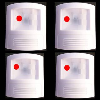 Motion Sensor Detector Alarm Lights Security System Lot