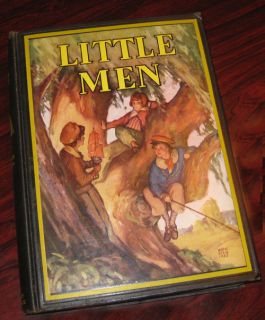 Little Men Louisa May Alcott Harve Stein Illustrations HC Book 1933 