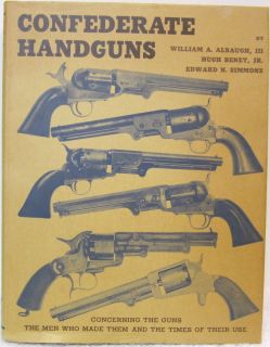   Handguns Hardcover Book w Jacket by Albaugh 1963 First Edition