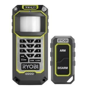 Ryobi Tek 4 motion detector / motion sensing alarm with remote RP4300 