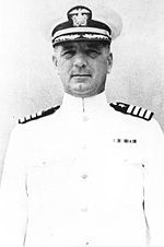 Captain Albert H. Rooks , commanding officer of Houston , circa 1940 