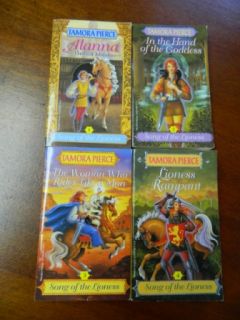 1997 Complete Set of 4 Books   Tamora Pierce Song of the Lioness