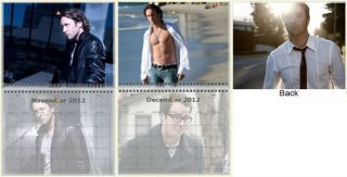 new♥ Alex OLoughlin Jan to Dec 2012 Photo Calendar