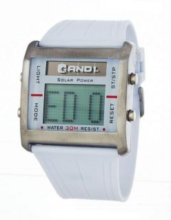 AND1 Mens Solar Chronograph Stop Watch w Alarm