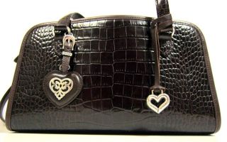 Brighton Collection Alesha Brown Leather Handbag