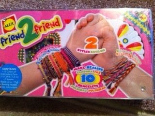 Brand New Alex Friend 2 Friend Friendship Bracelet Kit
