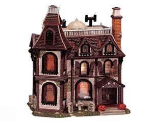 Lemax Spooky Town Alford Mansion 25765 Lighted Building