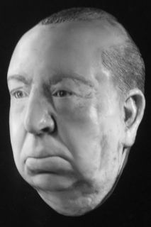 Alfred Hitchcock Bust Full Life Mask Sculpture Psycho