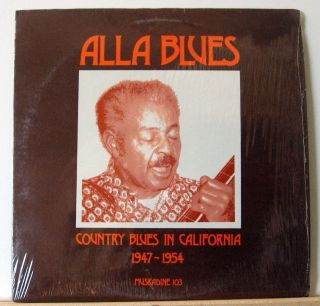 Alla Blues LP V A Lowell Fulson King Davis John Hogg