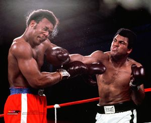 Muhammad Ali KNOCKOUT PUNCH vs George Foreman 1974 Premium Boxing 