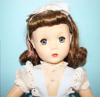Maggie Face Madame Alexander Doll Brunette 15 in C1950s
