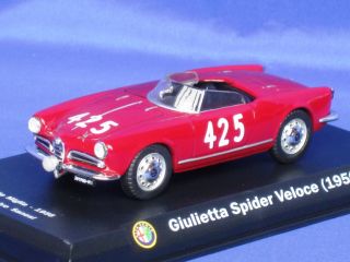 Alfa Romeo Giulietta Spider 56 Mille Miglia 1 43 25