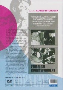 Foreign Correspondent 1940 Joel McCrea DVD SEALED