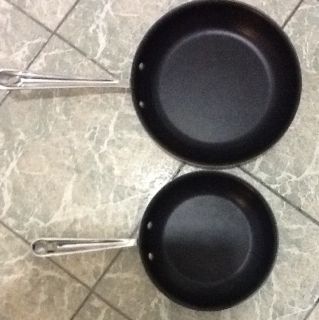All Clad Stainless 8 and 10 inch Non Stick Fry Pans New