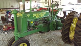 Antique John Deere B 1936 Vintage Farm Tractor Restored Excellent 