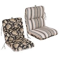 Replacement Patio Chair Reversible Cushion Outdoor Fallenton Coal 