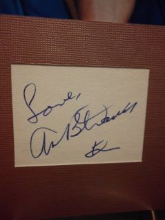 Ann B Davis Autograph Alice Brady Bunch Display Signed Signature COA 