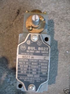 Allen Bradley Limit Switch 802T H Series C