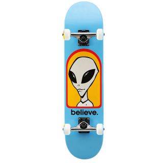 alien workshop believe 7 6 amp quot complete skateboard blue