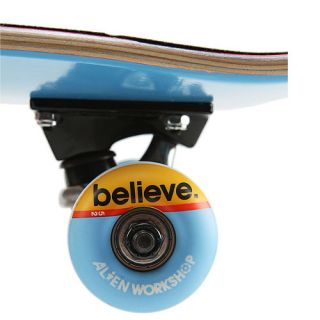 Alien Workshop Believe 7 6 Complete Skateboard Blue